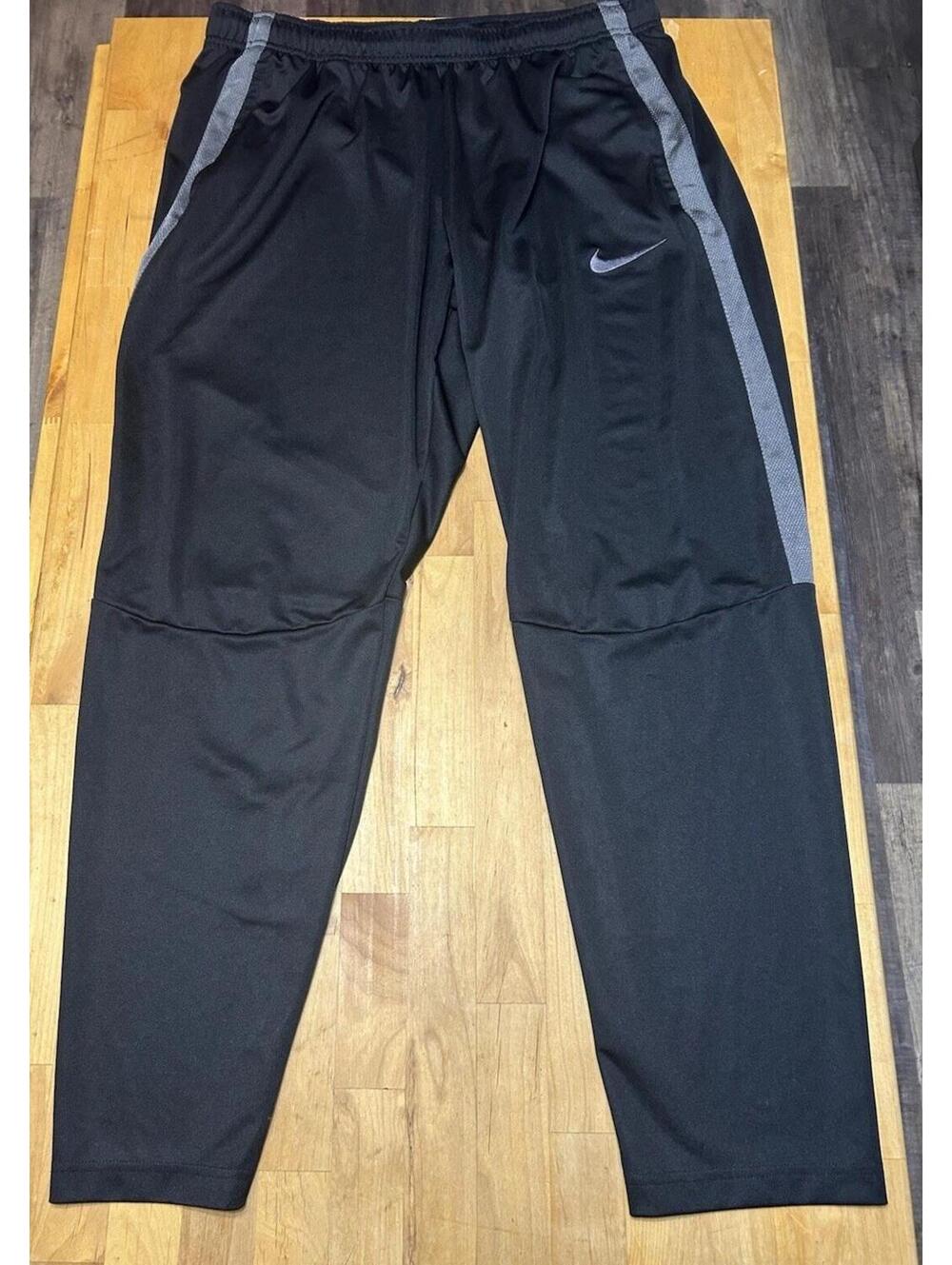 Nike Athletic Pants Men’s XXL Black With Gray